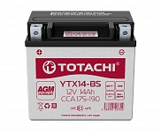 Аккумулятор TOTACHI CMF 14 а/ч YTX14-BS R AGM