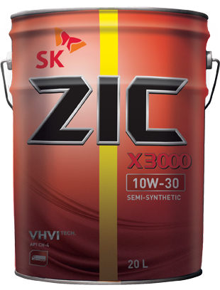 ZIC NEW X 3000 10w30 CH-4 20 л (масло полусинтетическое)