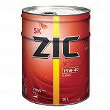 ZIC NEW X 3000 15w40 CH 20 л  (масло полусинтетическое)