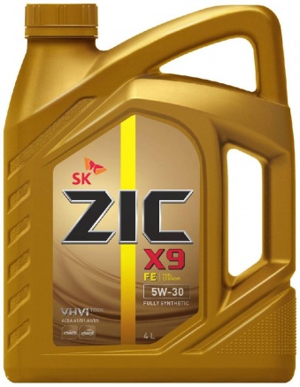 ZIC NEW X9 FE 5w30 4л (масло синтетическое)