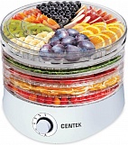 Сушилка эл. для овощей и фруктов CENTEK-CT1657 5 поддонов 350Вт.