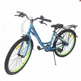 STELS Велосипед Miss-4300 24" V (14" Морской волны), арт. V010