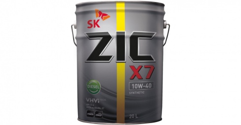ZIC NEW X7 5W30 Diesel 20л (масло моторное синт.)