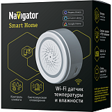 Датчик температуры и влажности Navigator WiFi 14552 /50/
