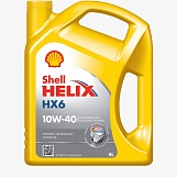 SHELL HELIX HX6 10w40  SN/SN Plus, A3/B4   4 л синяя (масло полусинтетическое)