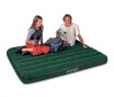 Кровать флок Prestige Downy, насос на батар, зеленый, 137х191х22см Intex 66968