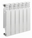 Радиатор биметаллический SOLUR PRESTIGE 80/500, 1008Вт, 6 секций