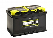 Аккумулятор Dominator 74 а/ч L (низ) 700А 276х175х175