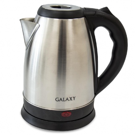 Чайник GALAXY GL-0319 нерж. 1,8л. 1,8кВт. диск. /12/