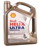 SHELL HELIX Ultra Professional AV-L 0W-30 C2/C3 (5л)  Синт. мот.масло