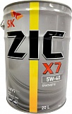 ZIC NEW X7 5w40  20 л (масло синтетическое)