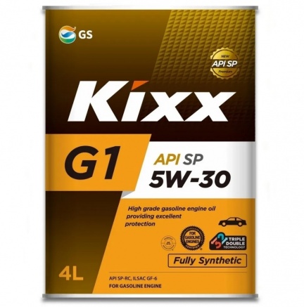 KIXX Synthetic G1 5w30 SP бензин  4 л (масло синтетическое)