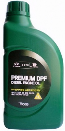 HYUNDAI Premium DPF Diesei SAE 5w30 C3 1л масло моторное