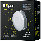 Датчик протечки воды Navigator  IP20/WiFi 14549 /50/