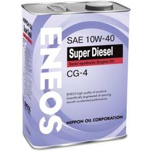 ENEOS Super Diesel  SAE10w40  CG-4 (4л) п/с