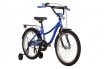 Велосипед NOVATRACK 20" WIND синий, защита цепи А-тип, пер.ручн, зад нож тормоз., крылья, баг 153776