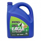Масло дизельное BLACK EAGLE Diesel Semi-Syn. 10W40 API CG-4  6L