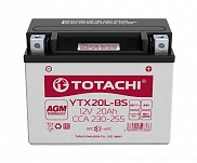 Аккумулятор TOTACHI CMF 20 а/ч YTX20L-BS L