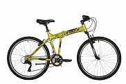 Велосипед FOXX 26" ZING H1 зеленый, сталь, размер 18" 145991