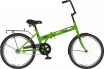 Велосипед NOVATRACK 20" складной, TG30, салатовый, тормоз нож,двойной обод,сид.и руль комфор 140675