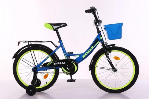Велосипед  ROLIZ 16-301 синий