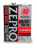 Zepro Racing SN Fully Synthetic 5W-40 4л IDEMITSU масло моторное