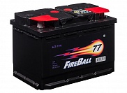 Аккумулятор FireBall 77 а/ч R 650А 276х175х190