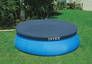 Крышка для круглого бассейна с надувными бортами, 244см, INTEX  28020