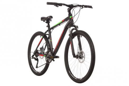 Велосипед FOXX 26" AZTEC D черный, сталь, размер 18" 163246