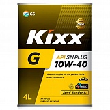 KIXX G 10w40 SN Plus 4 л (масло полусинтетическое)