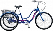 Велосипед  ROLIZ 26-607 трёх-колёсный синий