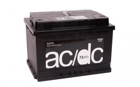 Аккумулятор  AC/DC 6СТ-75 АЗ R + -