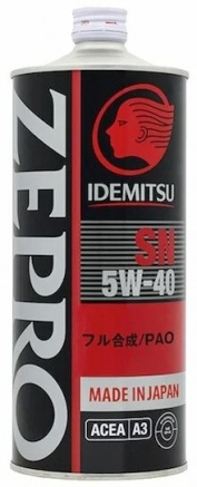 Zepro Racing SN Fully Synthetic 5W-40 1л IDEMITSU масло моторное