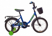 Велосипед BlackAqua 2004 (с корзиной, синий) DK-2004
