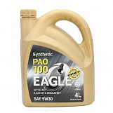 Масло бензиновое EAGLE PAO-100 SYNTHETIC 5W30 API SP  4L