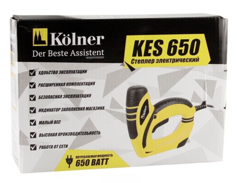 Степлер KOLNER KES 650 электрический 650Вт. /10/