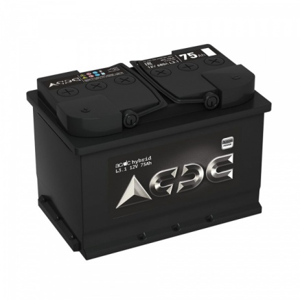 Аккумулятор AC/DC HIBRID 75R (Тюмень) 680А 276х175х190