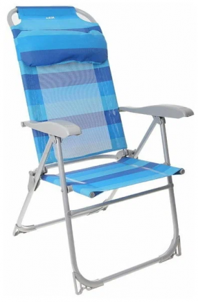 Кресло-шезлонг (К2/С синий) 120 кг