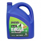 Масло дизельное BLACK EAGLE Diesel Semi-Syn. 10W30 API CG-4  6L