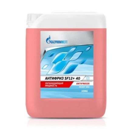 GAZPROMNEFT Antifreeze SF12+ 40 10кг (антифриз красный)