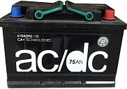 Аккумулятор  AC/DC 6СТ-75 АЗ L - +  610А 278х175х190