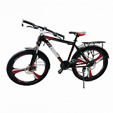 Велосипед 26" Rook MS265D, черный/красный MS265D-BK/RD