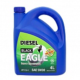 Масло дизельное BLACK EAGLE Diesel Semi-Syn. 5W30 API CG-4  4L