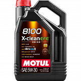 MOTUL 8100 X-Clean EFE 5w30 100% Synthetic 4л 111861