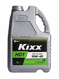 Масло моторное Kixx D1 10w40 синт. 6л HD1 CI-4 (дизель)