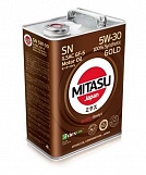 MITASU GOLD 5W30 SN (4л) синт.для бенз.двигателей